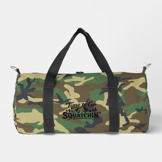 Bolsa de equipaje Bigfoot Sasquatch (Anverso)