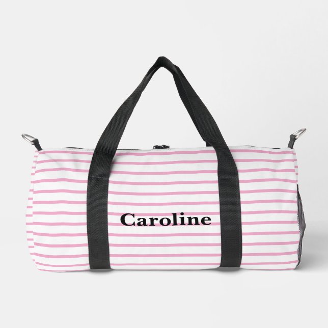 Bolsa de equipaje personalizada para bebé, seersuc (Anverso)