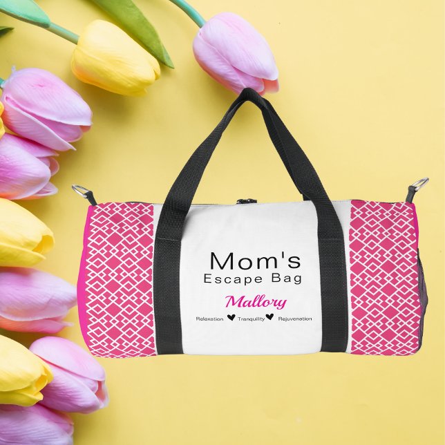 Bolsa de escape de mamá Bolsa Duffel (Mom's Escape Bag Duffel Bag)