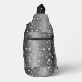 Bolsa de eslora de plata espumosa