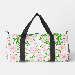 Bolsa de espuma pequeña rosa y verde