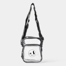 Bolsa de Estadio Clara - simple Letra Inicial A