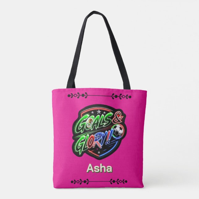 Bolsa de estadio para niñas WC 2026 (Reverso)