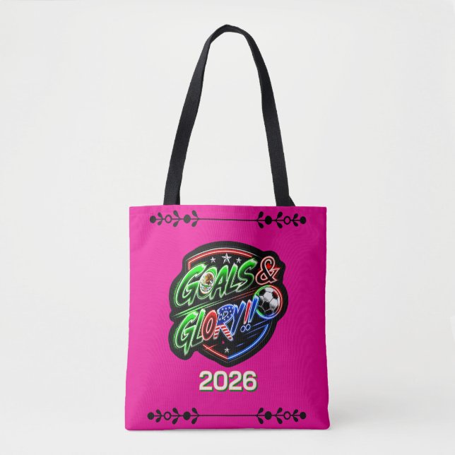 Bolsa de estadio para niñas WC 2026 (Anverso)