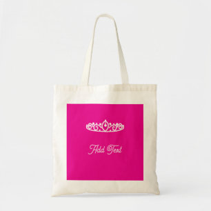 Bolsa de Favor Blanco y Rosa Tiara para Sweet Sixt