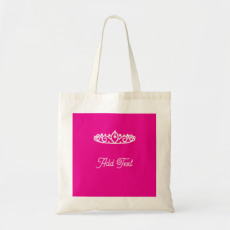 Bolsa de Favor Blanco y Rosa Tiara para Sweet Sixt