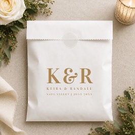Bolsa de Favor de Papel | Bolsas de Regalo con Mon