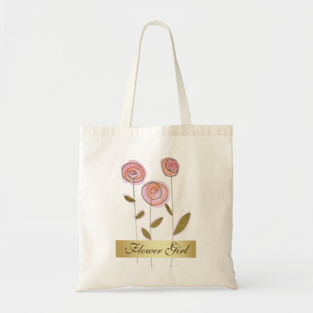 Bolsa de favoritas de las niñas de flores (Frente)