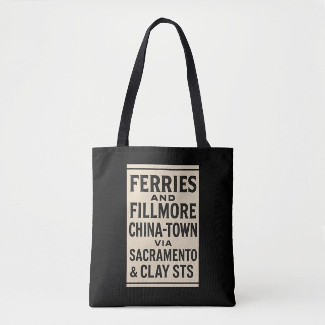 Bolsa de ferries y Fillmore Tote (Anverso)