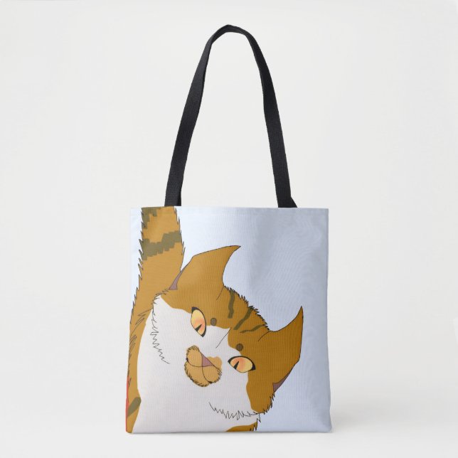 Bolsa de fiesta Jingle Claws Gato Mirando  (Anverso)