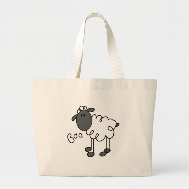 Bolsa de figura de oveja (Frente)