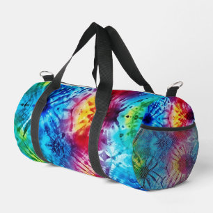 Bolsa de fin de semana Vibrante Tie Dye Burst