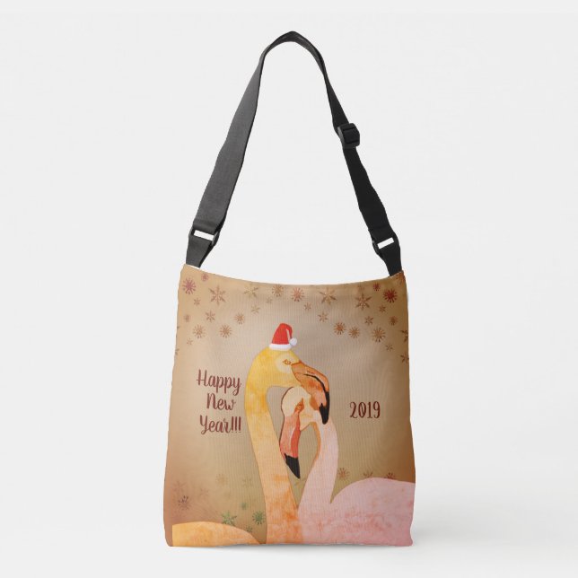 Bolsa de flamencos para Año Nuevo (Anverso)