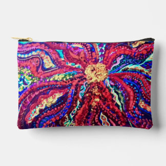 Bolsa de Flor Abstracta - Bolsa de Cremallera Flor
