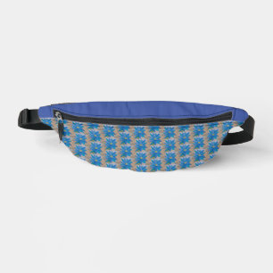 Bolsa de flores azules