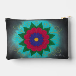 Bolsa de flores multicolor