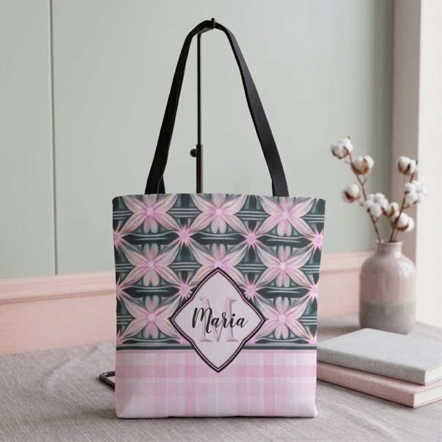 Bolsa de flores rosadas conectadas (Subido por el creador)