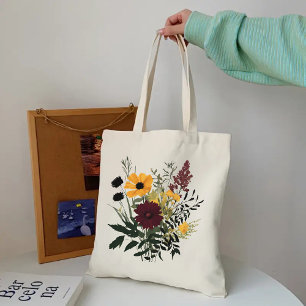 Bolsa de flores silvestres, regalo floral de cumpl