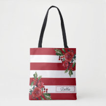 Bolsa De Flores Y Tiras Rojas De bonito