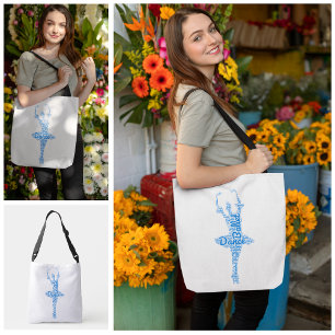 Bolsa de fondo con temática ballet original
