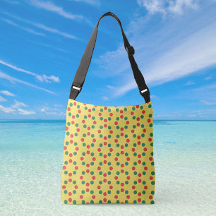 Bolsa de fondo medio con patrón Spinner