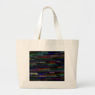 Bolsa de fondo negra de la ciudad de Nueva York