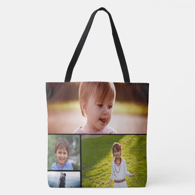 Bolsa de fotos de cuatro personalizados (Anverso)