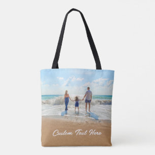 Bolsa de fotos personalizada con texto Personaliza