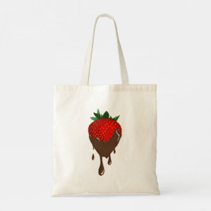 bolsa de fresa de chocolate