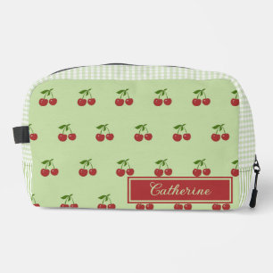 Bolsa de Frutas Simple con Estampado de Gingham de