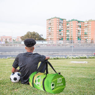 Bolsa de fútbol con nombre personalizado   Número 