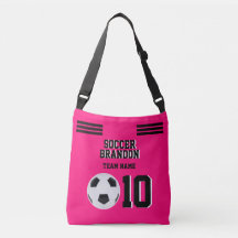 Bolsa de fútbol Fuchia fútbol bolso deporte fútbol