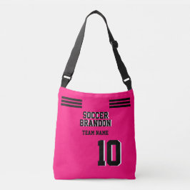 Bolsa de fútbol Fuchia fútbol bolso deporte fútbol