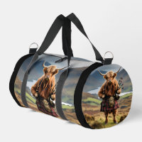Bolsa de gaitero de vaca de las Highlands escocesa
