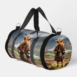 Bolsa de gaitero de vaca de las Highlands escocesa