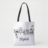 Bolsa de gatitos colgantes personalizada