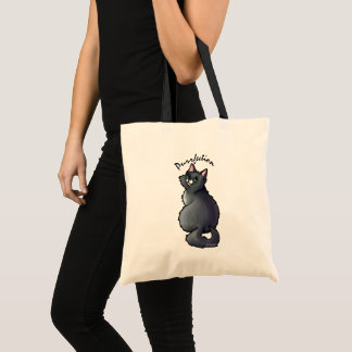 Bolsa de gato con ojos verdes