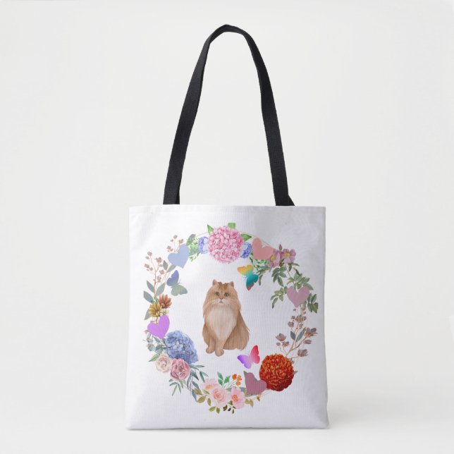 Bolsa de gato floral (Anverso)