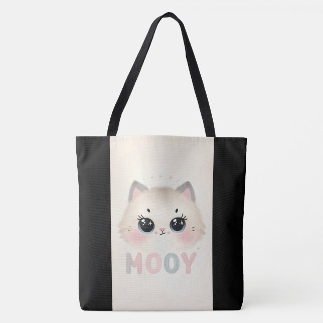 Bolsa de gato tote (Anverso)