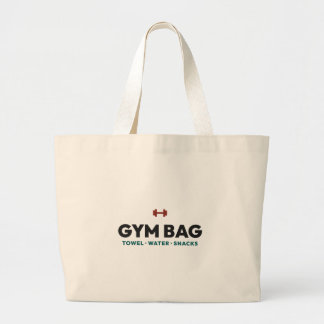 Bolsa de Gimnasio Toalla de Esenciales Agua Snacks