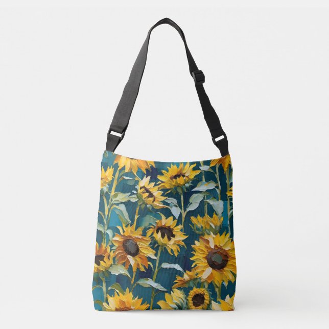 Bolsa de girasoles inspirada en Van Gogh (Anverso)