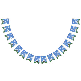 Bolsa de golf para banderas de Bunting de 13 años