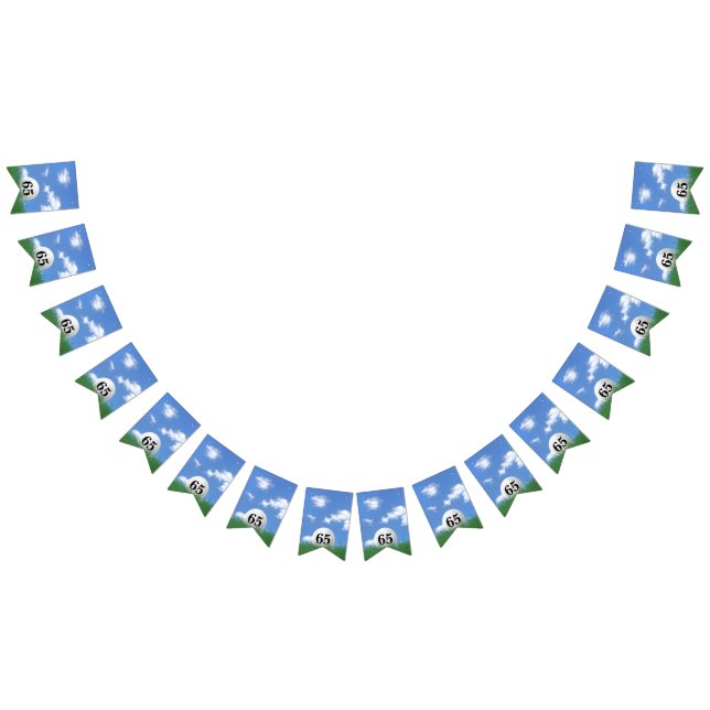 Bolsa de golf para banderas de Bunting de 65 años (Todo)