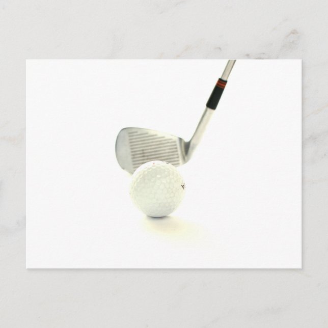 Bolsa de golf y postal club (Anverso)