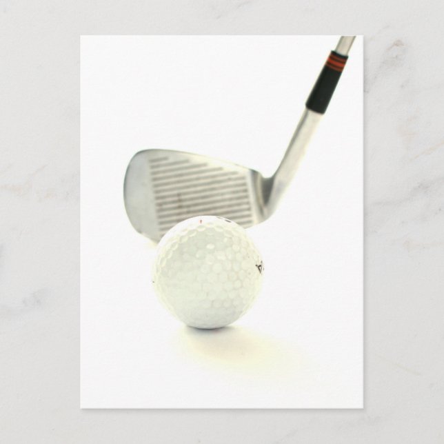 Bolsa de golf y postal club (Anverso)