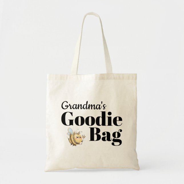 Bolsa de Goodie de la abuela Cute (Frente)