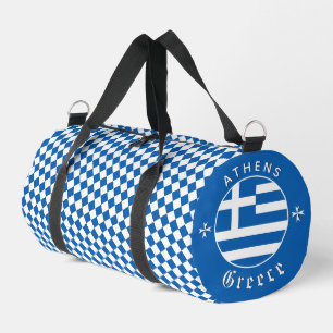 Bolsa de Grecia, gimnasio, bolsa de viaje, bandera