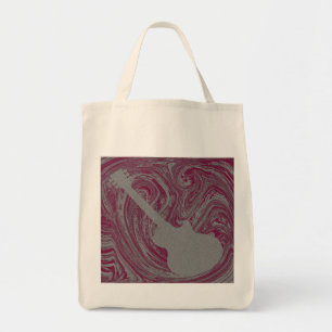 Bolsa de guitarra grunge, rosa