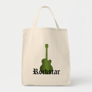 Bolsa de guitarra Rockstar Damask, verde oliva