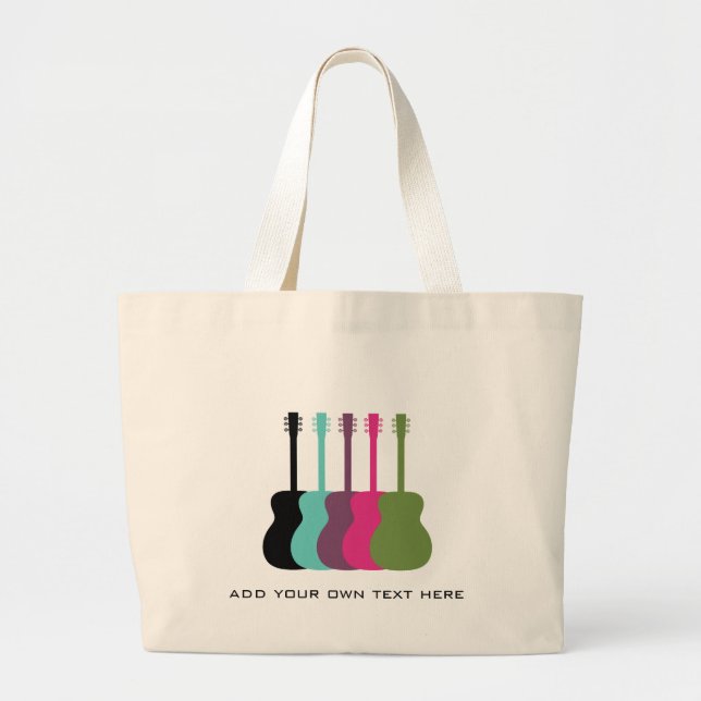Bolsa de Guitars con colores vivos (Frente)